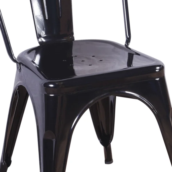 SEDIA INDUSTRIALE BLACK JOSEPHINE