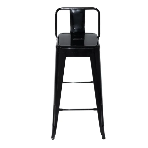 NERO JOSEPHINE HIGH SGABELLO