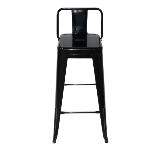 NERO JOSEPHINE HIGH SGABELLO