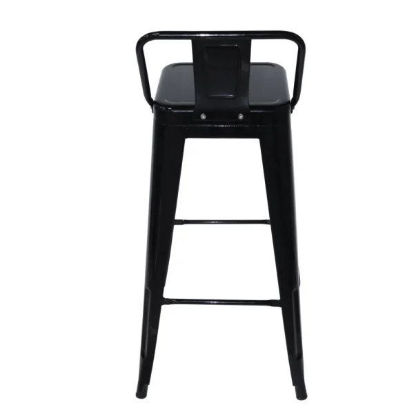 NERO JOSEPHINE HIGH SGABELLO