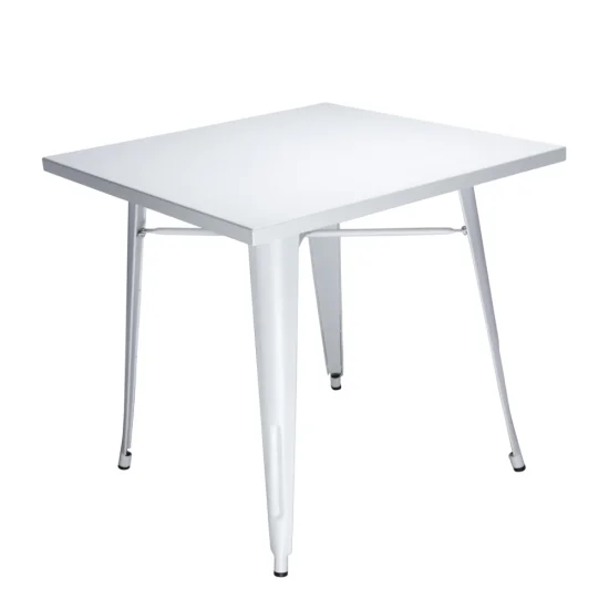 TAVOLO GIUSEPPINA METALLO BIANCO 2