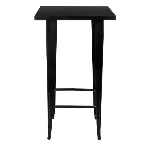 TAVOLO JOSEPHINE BAR METALLO NERO