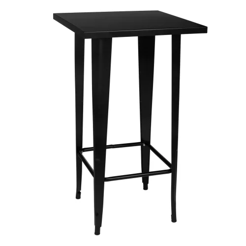 TAVOLO JOSEPHINE BAR METALLO NERO