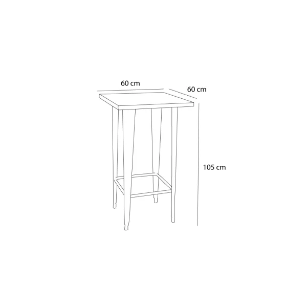 INVECCHIATO BIANCO GIUSEPPINA TAVOLO ALTA