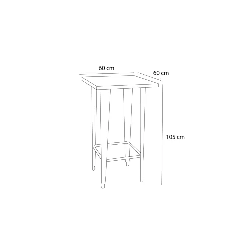 INVECCHIATO BIANCO GIUSEPPINA TAVOLO ALTA