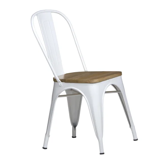SEDIA GIUSEPPINA IN LEGNO BIANCO