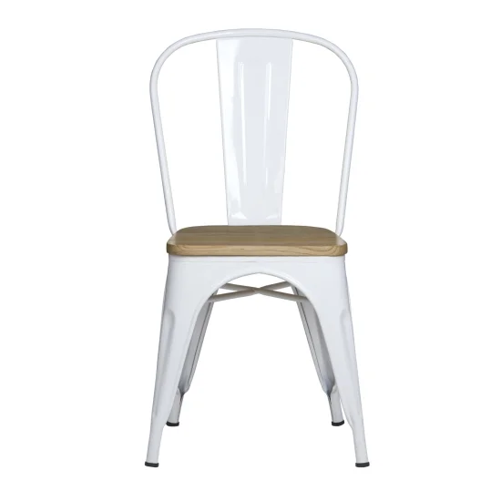SEDIA GIUSEPPINA IN LEGNO BIANCO 2