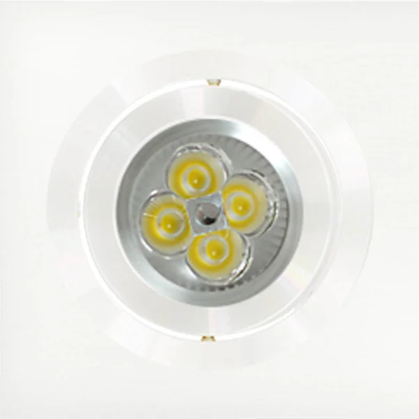 OCCHIO DI BUE 2 LUCI IGOR ALLUMINIO BIANCO