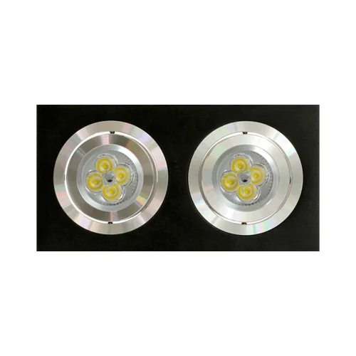 O.B. 2 LUCI ASTRID IN ALLUMINIO NERO