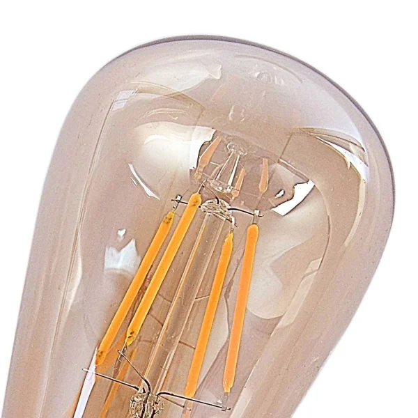 LAMPADINA DECORATIVA AMBRA LED E27 7W 720 LM