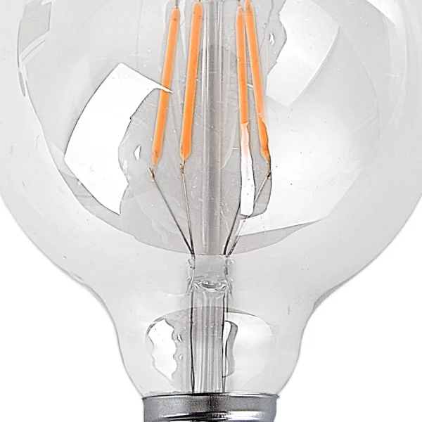 LÁMPARA 3 LUCES ABIE CRISTAL - ÁMBAR