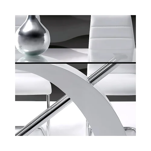 CHIAREZZA TRANSP/TAVOLO BIANCO