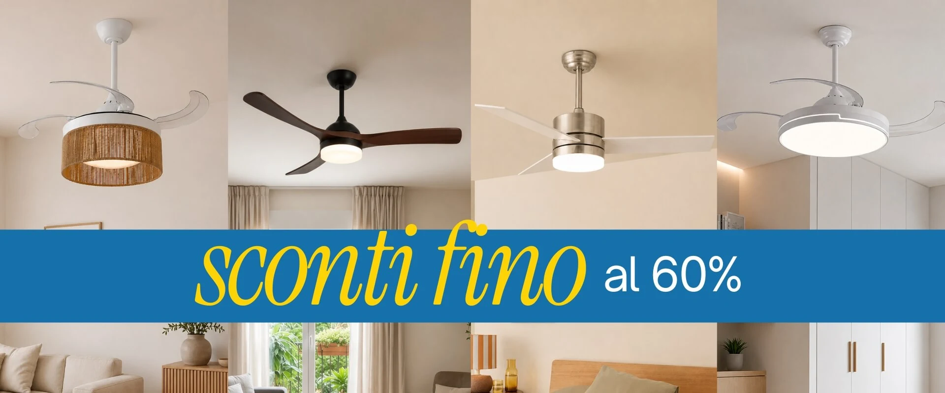Ventilatori a soffitto
