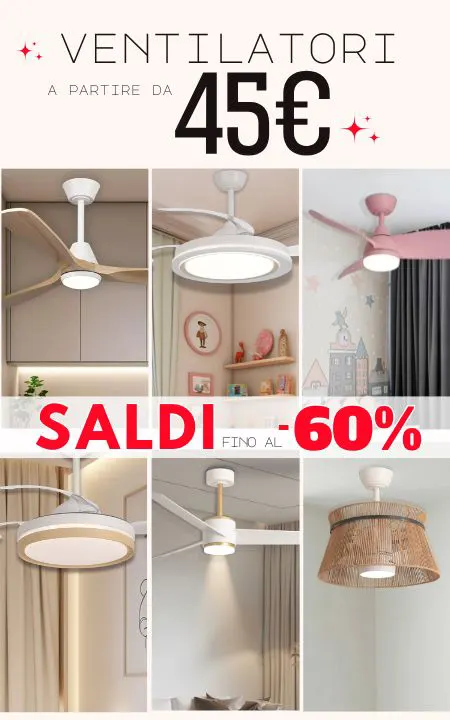 Ventilatori a soffitto