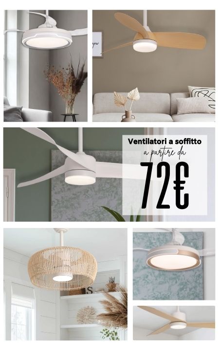 Ventilatori a soffitto